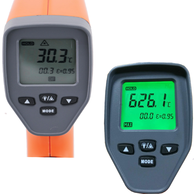 Industrieel Hoge nauwkeurigheid contact digitale infrarood medische thermometer