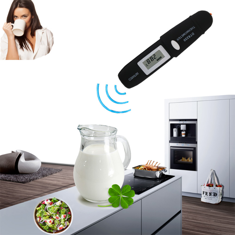 Eén seconde meetpen Type draagbare laser infraroodthermometer