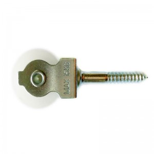 Nylon katrol met schroefdraad Houten draad ZP