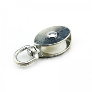 Oog Vast Nylon Katrol Zinklegering Gegoten