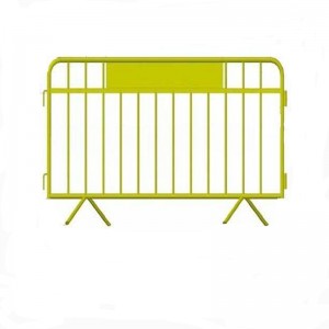 Metal Road Traffic Barrier Crowd Control Barricade