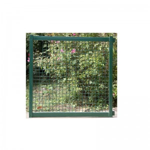 Soldeerpoeder Gepoedercoate hek