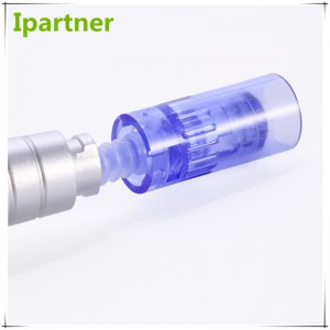 Ipartner 10-delige set vervangende 12-pins naaldcartridges voor Derma Pen Stamp EO gesteriliseerd