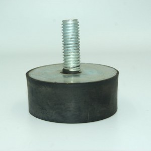 Aangepaste mannelijke type rubber schokdemper met schroef voor machines