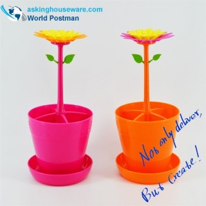 Akbrand bloemvormige tafel opbergdoos