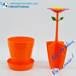 Akbrand bloemvormige tafel opbergdoos