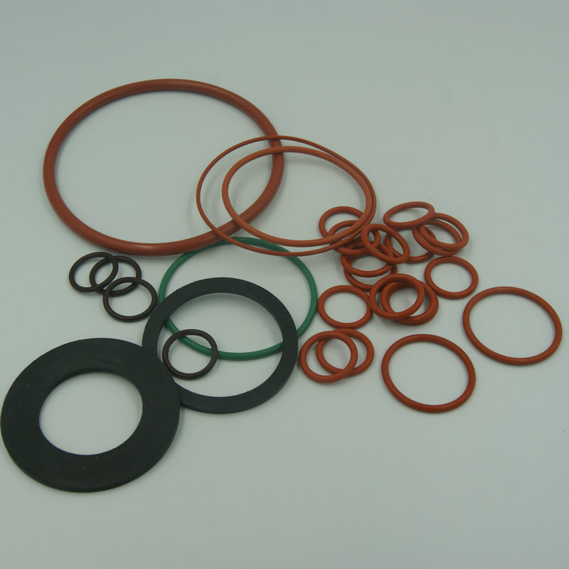 gekleurde rubberen band O-ring