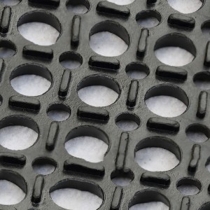 In elkaar grijpende SBR rubber drainagemat voor skiresorts en playdround