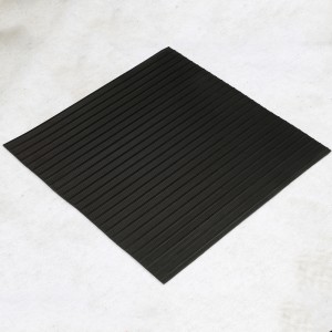 Anti-slip zwart rubber rolvel voor kantoor