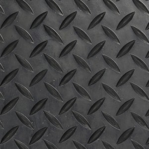 Schildpadpatroon kanaal koeienbed rubber stabiele bladrol voor landbouwcultuur