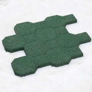 Antislip Gym rubber vloertegelmat voor sport