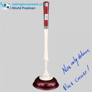 AK7020 WC-plunjer met vat met zachte kom