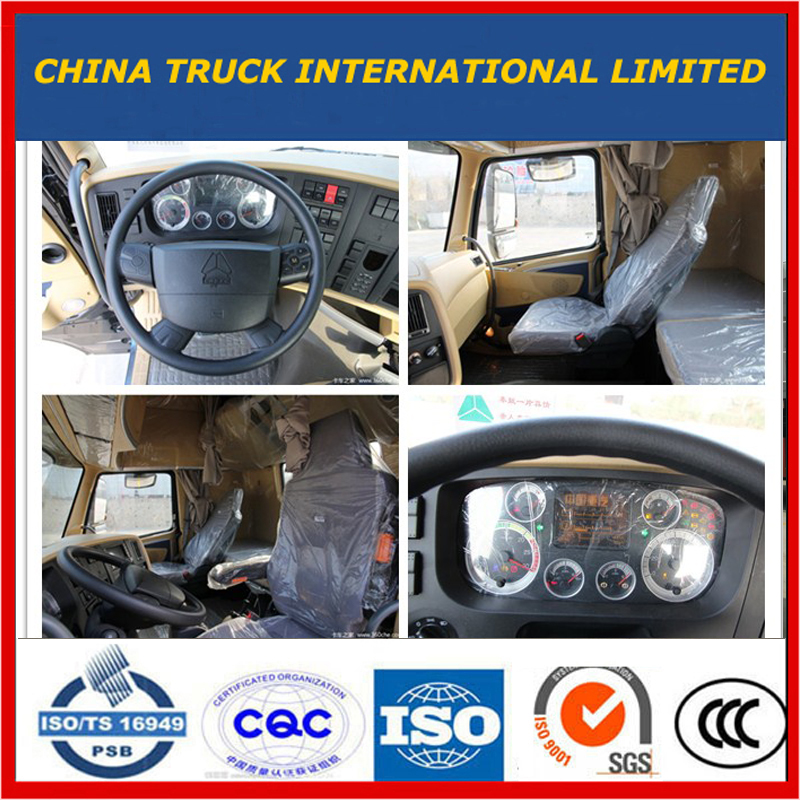 China 6X4 A7 420HP 10wheels HOWO Sleepwagen / Trekker