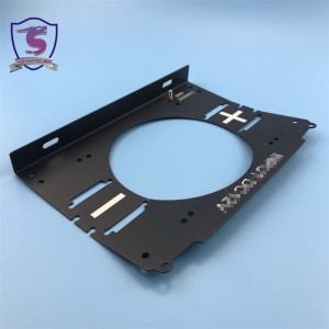 Elektronica plaatstalen afdekking