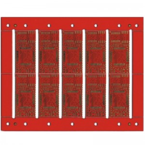 4-laags hoge frequentie HDI hybride PCB-via's gevuld met hars