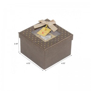 Aangepaste handgemaakte luxe rechthoekige verpakking Hard papier Macaroon chocoladedoos