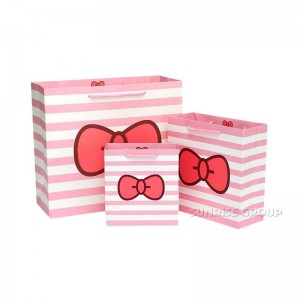 Aangepaste papieren handtas voor het verpakken van cadeauzakjes