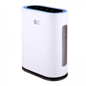 HEPA-luchtreiniger met filtratie voor ruimtes, allergenen, geuren, rook, schimmel, stof, kiemen en huidschilfers van huisdieren