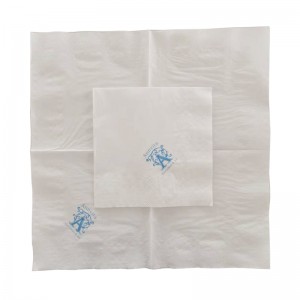 Art design op maat bedrukt papier wit servetweefsel