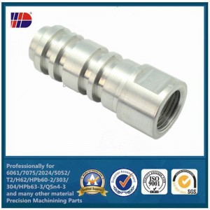 China cnc job shop fabriek CNC precisie verspanen roestvrij staal deel