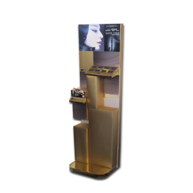 verkooppunt winkel kartonnen display make-up display stand