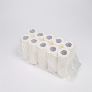 Bamboe toiletrolpapier toiletpapier / ongebleekt toiletpapier