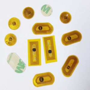 Fabriek Prijs Custom Anti-Metal NFC / RFID Tag / Sticker / Label Micro kleinste maat 13.56 mhz passieve rfid chip fpc mini nfc tags tickers