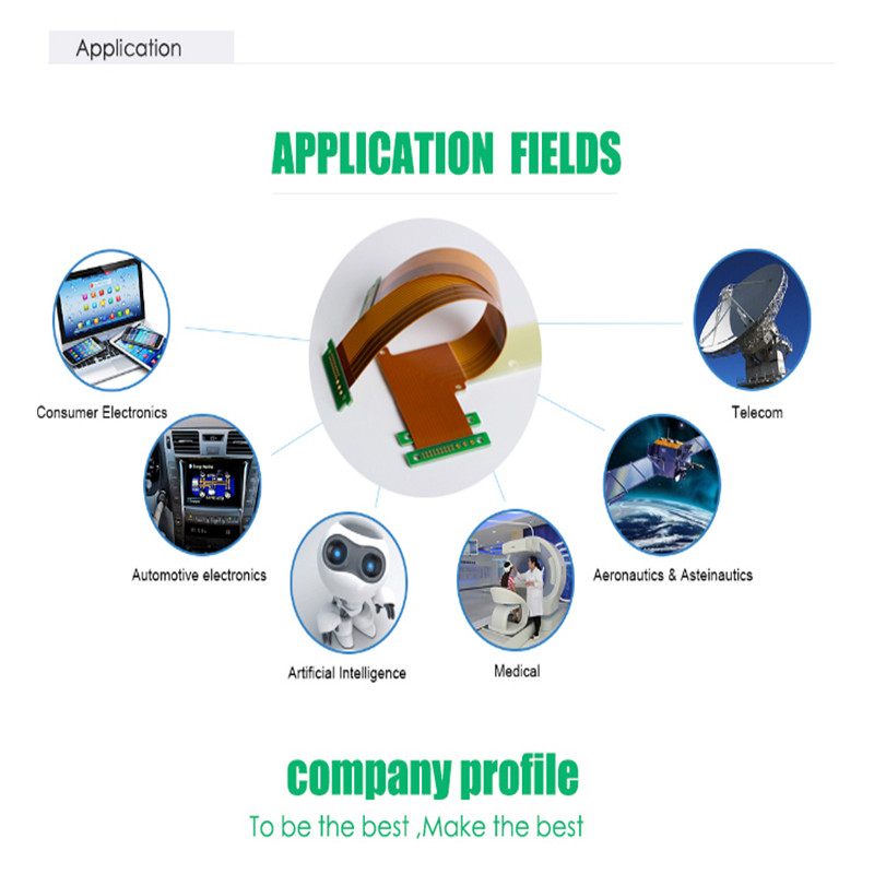 Aangepaste FPC flex PCB-fabrikant FPC board flexibele FPC in China