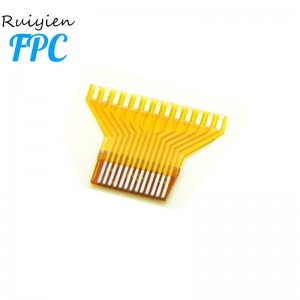 FPC-assemblagefabrikant voor 1020 vingerafdruksensor Gouden vinger FPC-kabel Fabrikant Flexibele printplaatfabriek