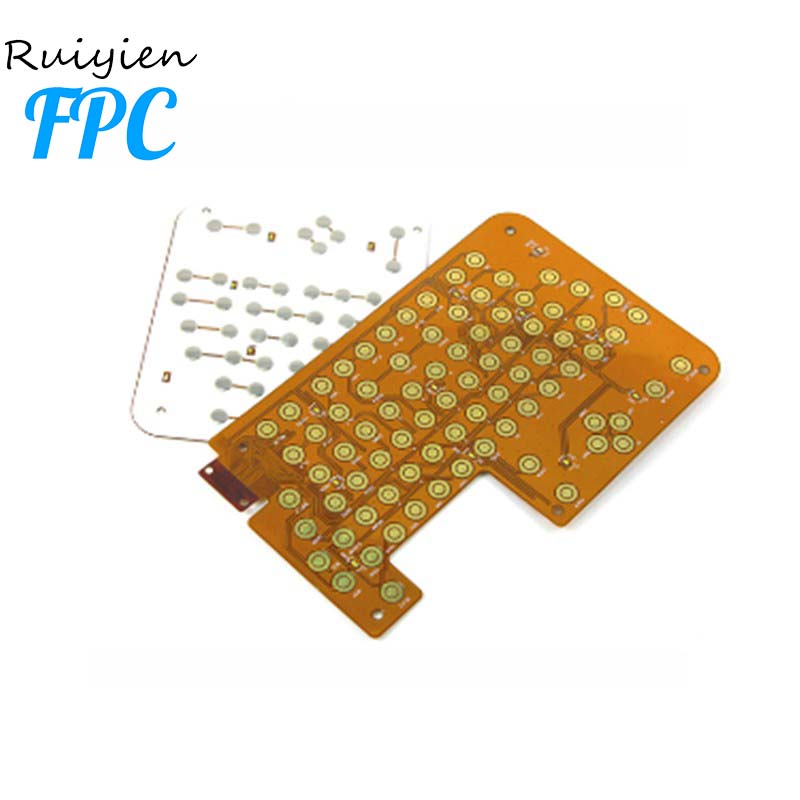 FPC-assemblagefabrikant voor 1020 vingerafdruksensor Gouden vinger FPC-kabel Fabrikant Flexibele printplaatfabriek