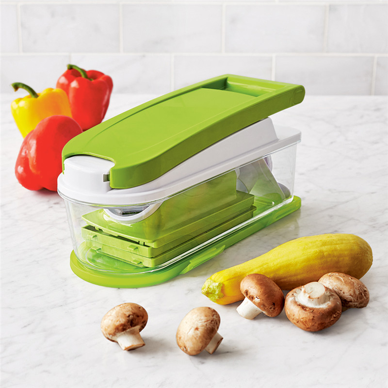 Kitchen Veggie Cutter, Mandoline Food Slicer met Julienne Rasp Slicer Pastaspaghetti Maker