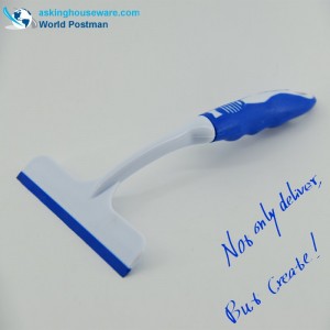 Akbrand kleine vierkante raamtrekker met zacht TPR-handvat