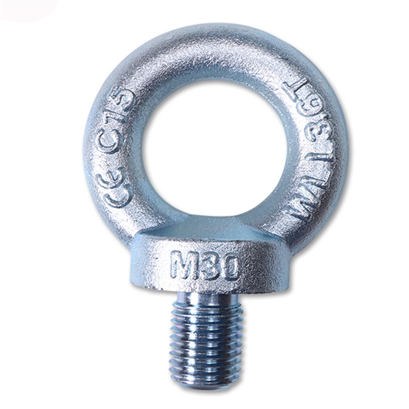 Gegalvaniseerd zink DIN580 M16 Oogbout Schroef Ring-trekbout van bevestiger
