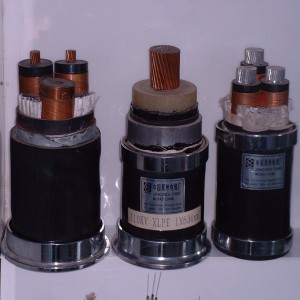 Koper / aluminium 300 mm 400 mm enkele aderige kabel met metalen mantel 220kv 110kv