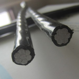 0,6 / 1kv overhead duplex triplex quadruplex service drop abc-kabel