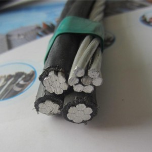 Antenne gebundelde kabelfabrikant xlpe geïsoleerde abc-kabel uit China