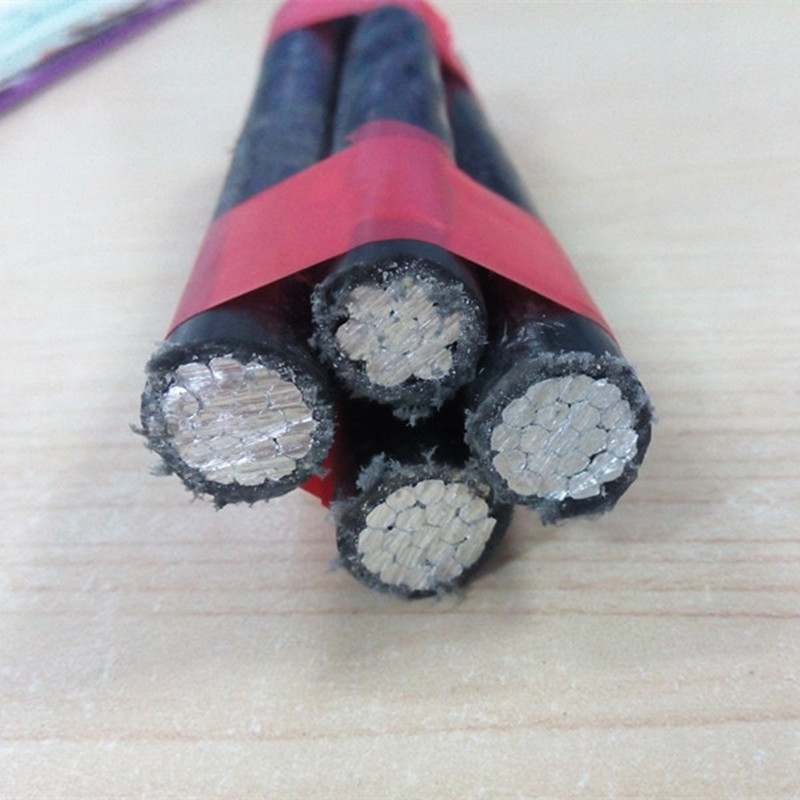 ABC-kabelfabrikanten aluminium gevlochten 4-aderige abc-gedraaide kabel
