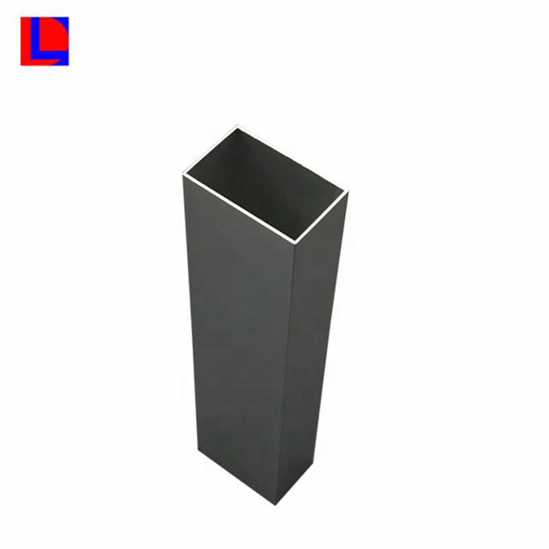 Geanodiseerde aluminium geëxtrudeerde buis met ronde / rechthoekige / vierkante buis