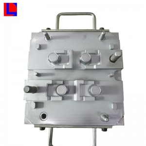 Pas siliconenrubber compressie / spuitgiet rubbervorm aan als tekeningontwerp van de klant