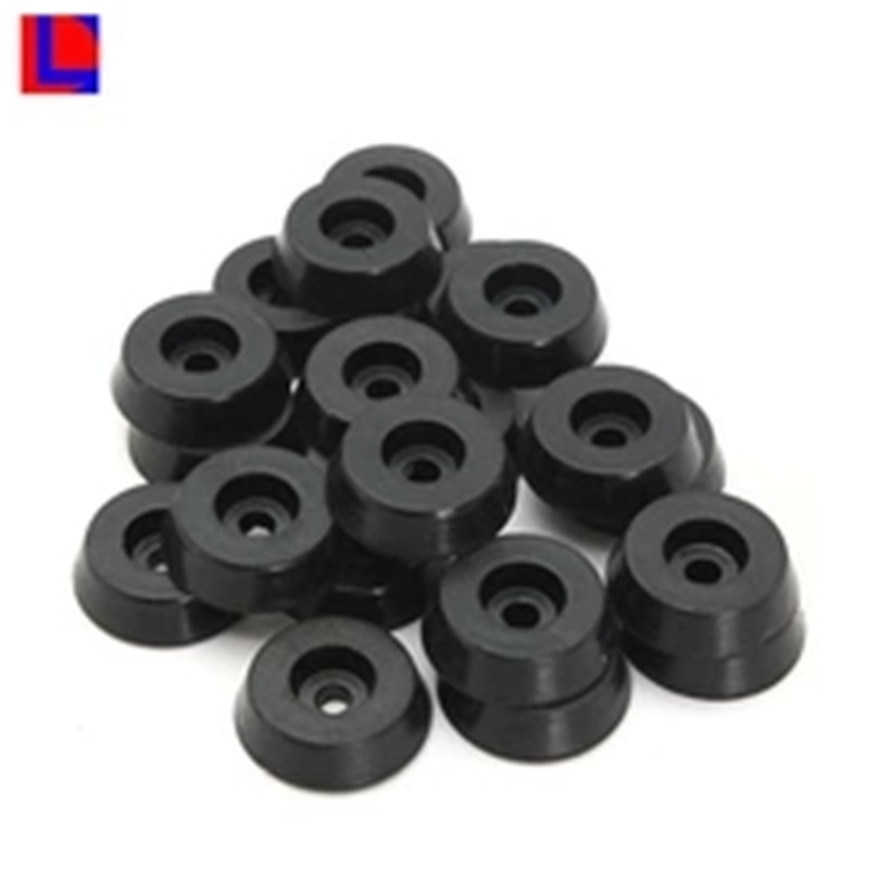 Anti-vibratie rubber buffer trillingsdemper rubber zwarte kousvoeten