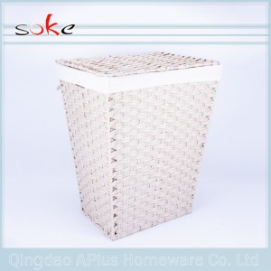 100% PE rotan geweven opbergbak of mand