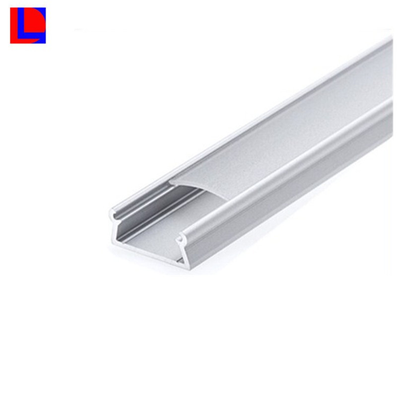 Extrusie aluminium led strip vierkant kanaal voor structuur