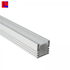 Extrusie aluminium led strip vierkant kanaal voor structuur
