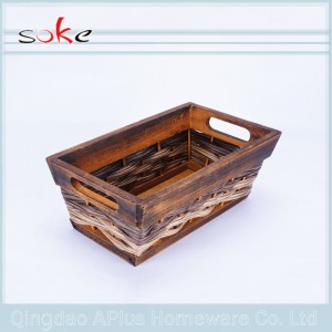 100% PE rotan geweven opbergmand