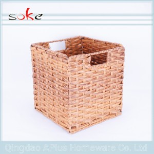 PE rotan geweven opbergmand om op te slaan