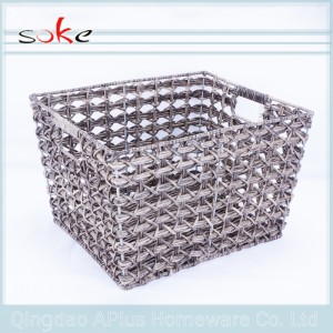 Hete verkoop PE rotan geweven opbergmand