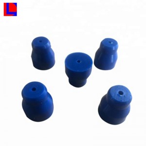 Rode kegel rubberen stop voor fles