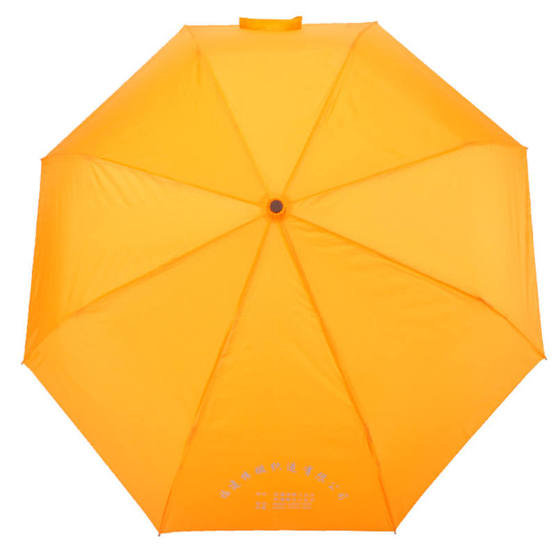 automatische opvouwbare paraplu automatisch open en dicht paraplu Promotionele 3-voudige geschenkparaplu