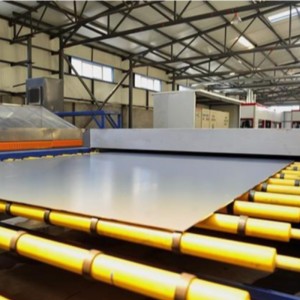 BEVELED ZILVEREN SPIEGEL