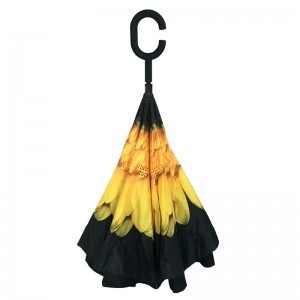 Kleine hoeveelheid OEM-besteldienst ondersteboven omgekeerde paraplu